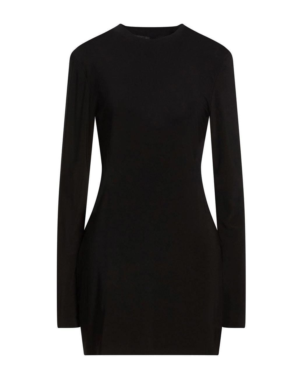 Norma Kamali Black Mini Dress