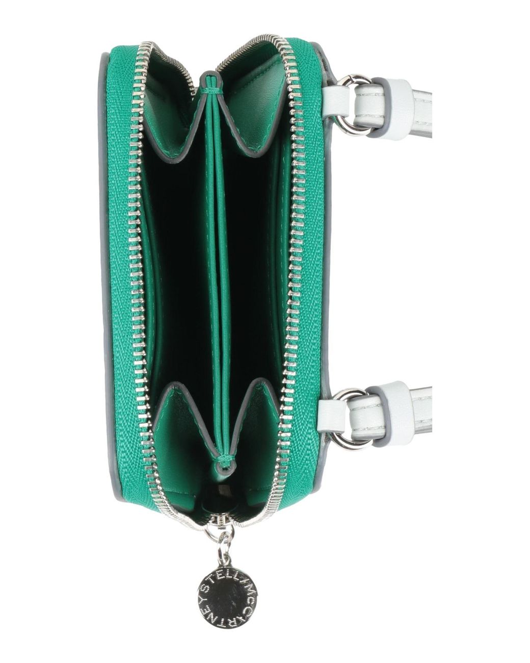 Stella McCartney White Crossbody Wallet