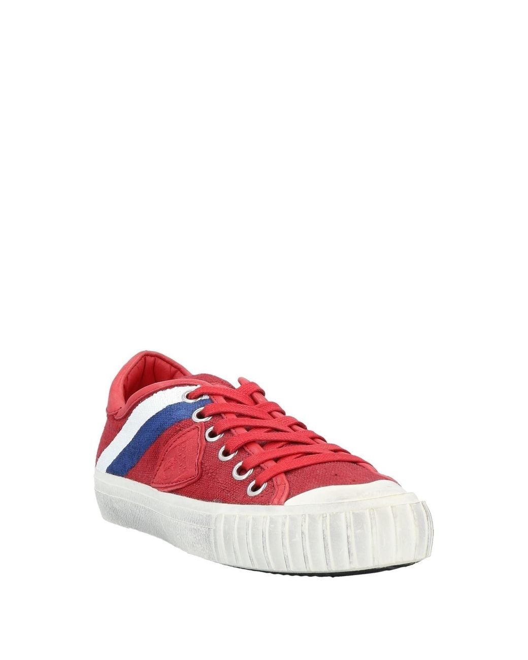 Philippe Model Red Sneakers