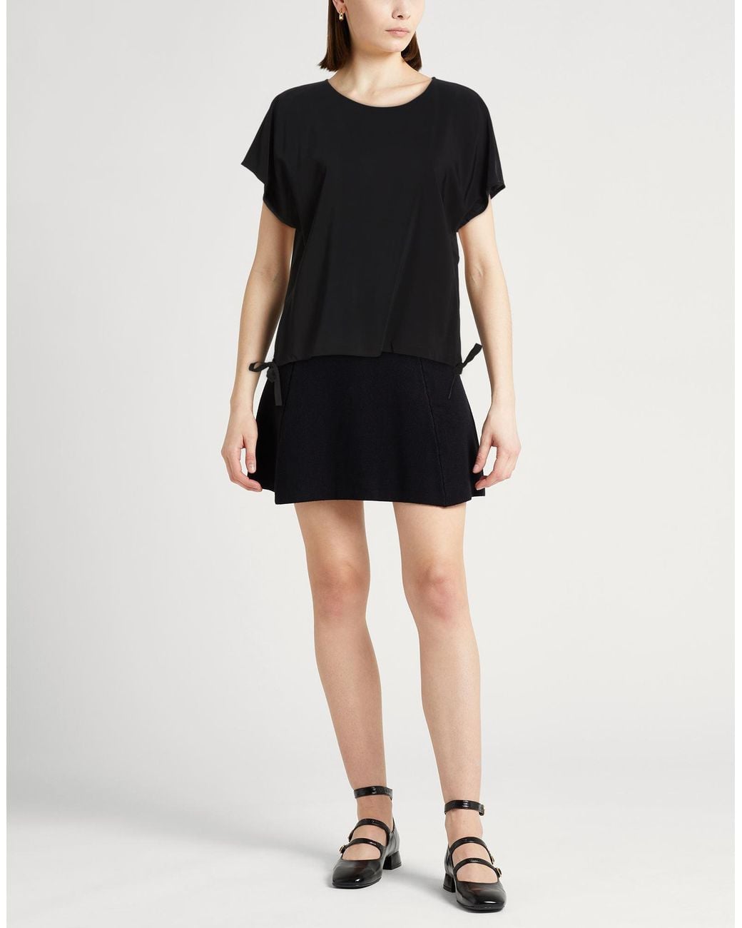 Jucca Black Top Viscose, Elastane