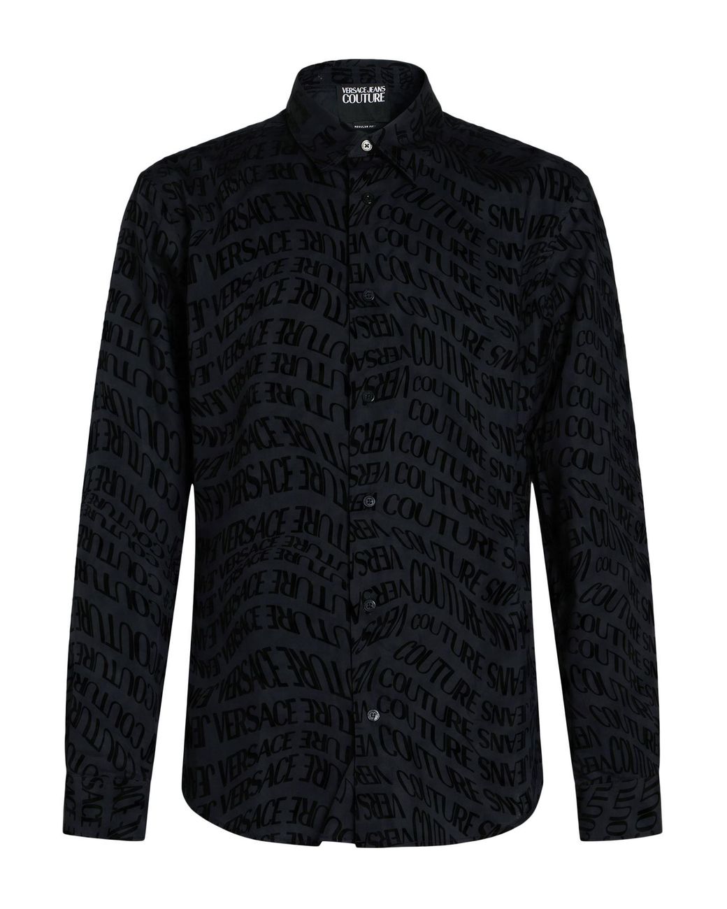 Versace Jeans Couture Blue Shirt Cotton for men