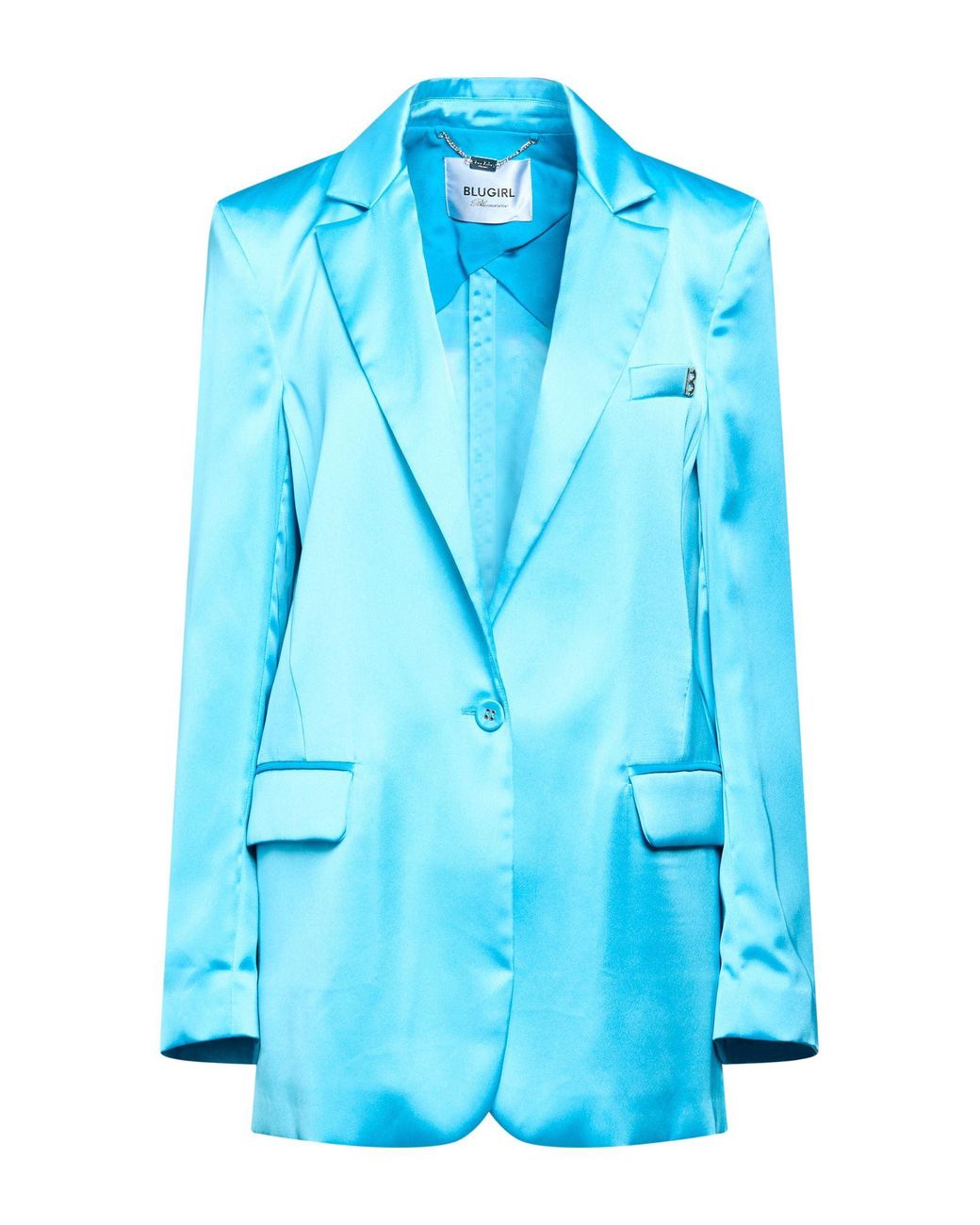 Blugirl Blumarine Blue Blazer Polyester