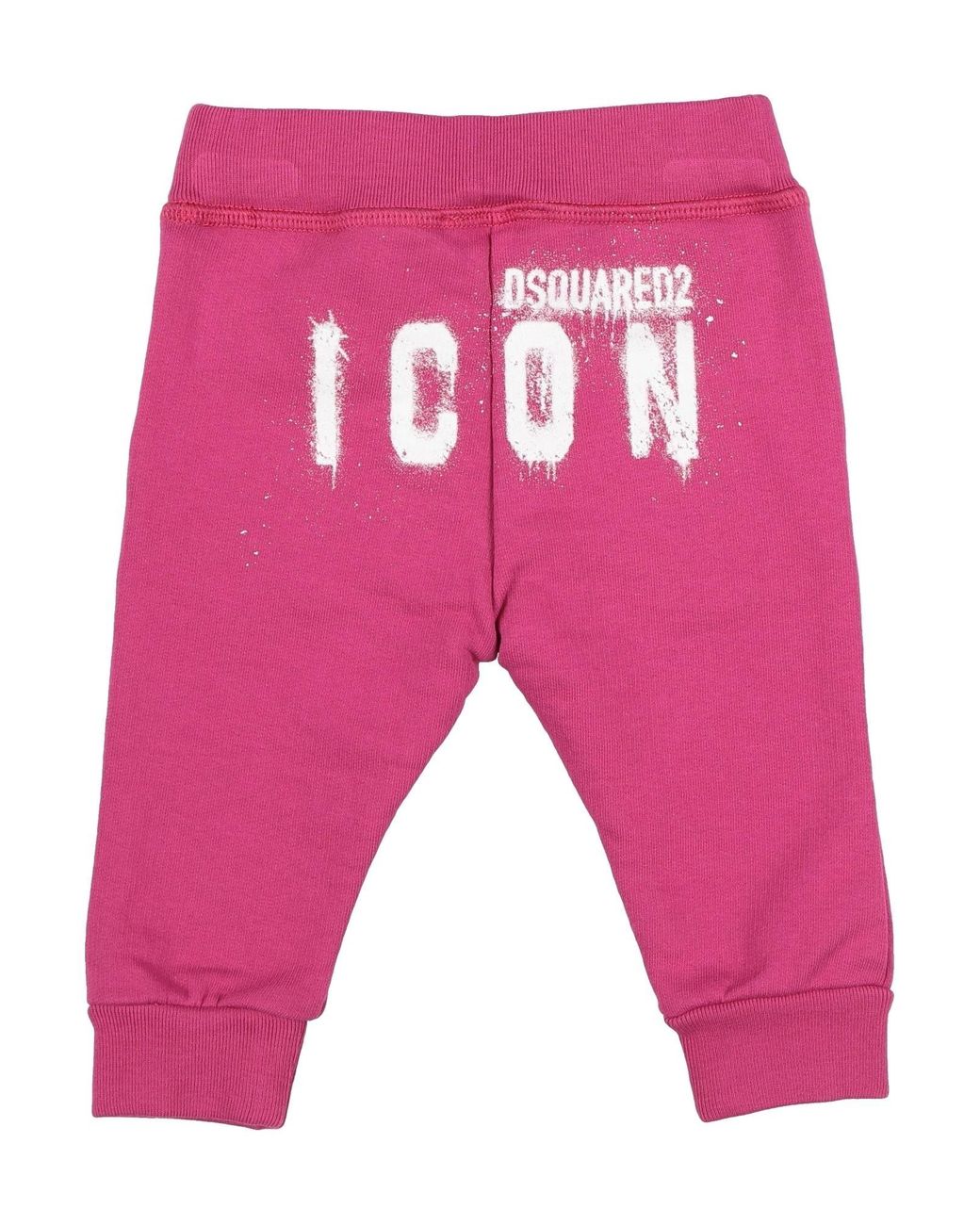 DSquared² Red Fuchsia Pants Cotton, Elastane