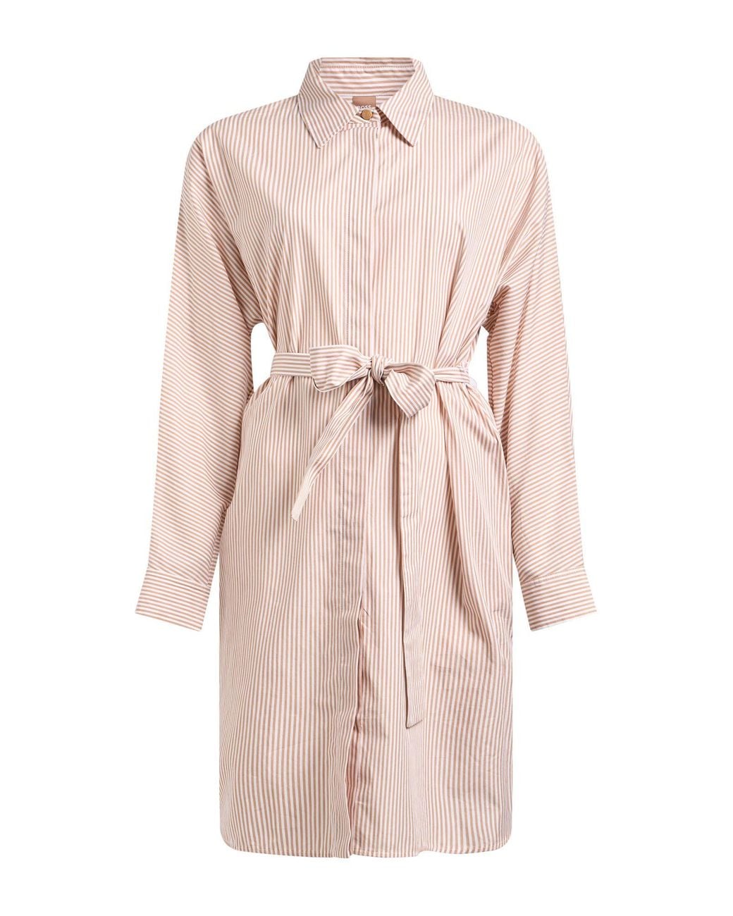 Robe Midi Boss en coloris Pink