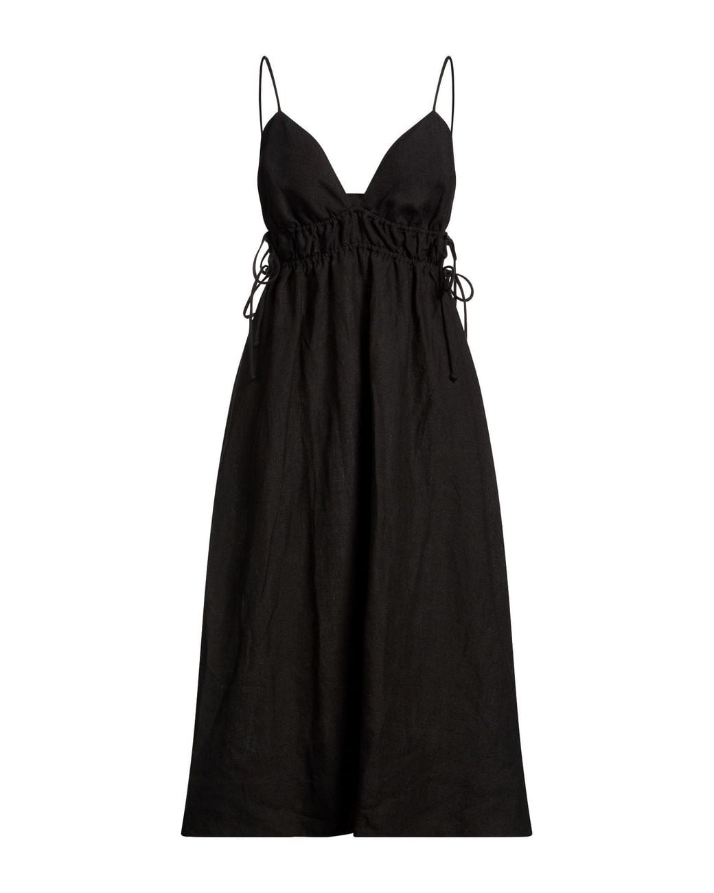 Casa Raki Black Midi Dresses