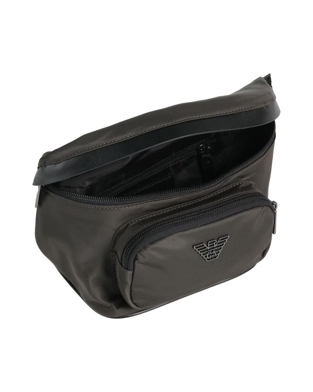 Emporio Armani Black Belt Bag for men