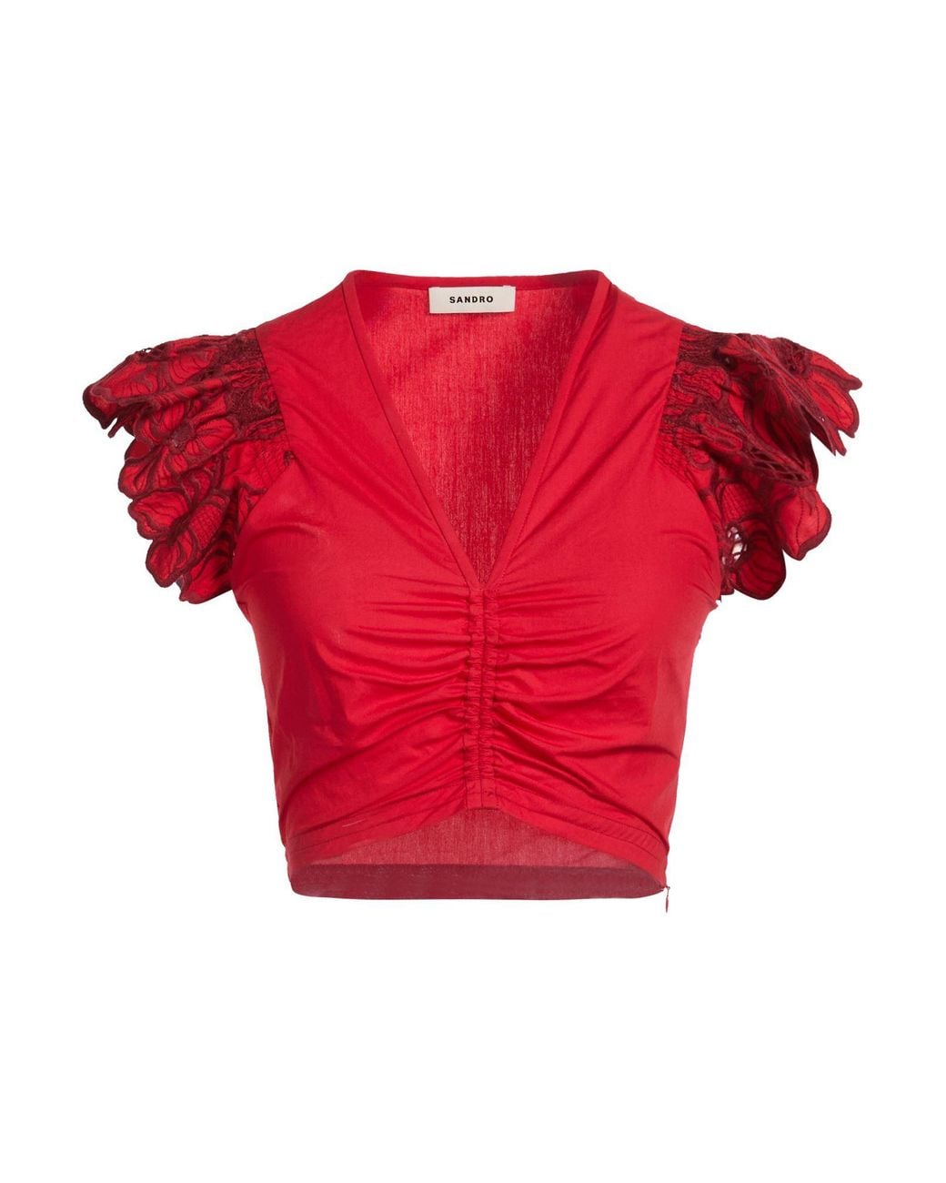 Sandro Red Top