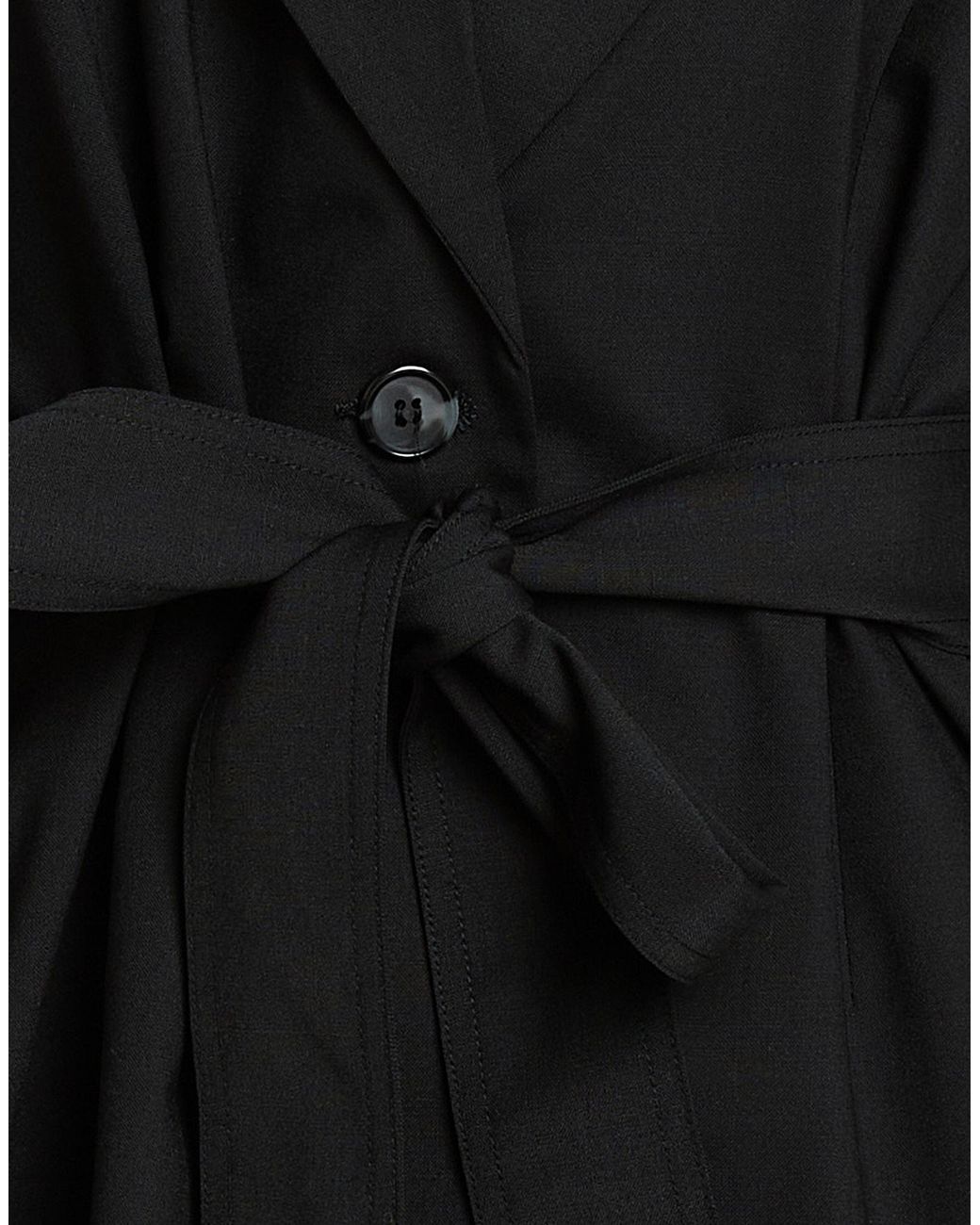8pm Black Blazer Polyester, Wool, Elastane