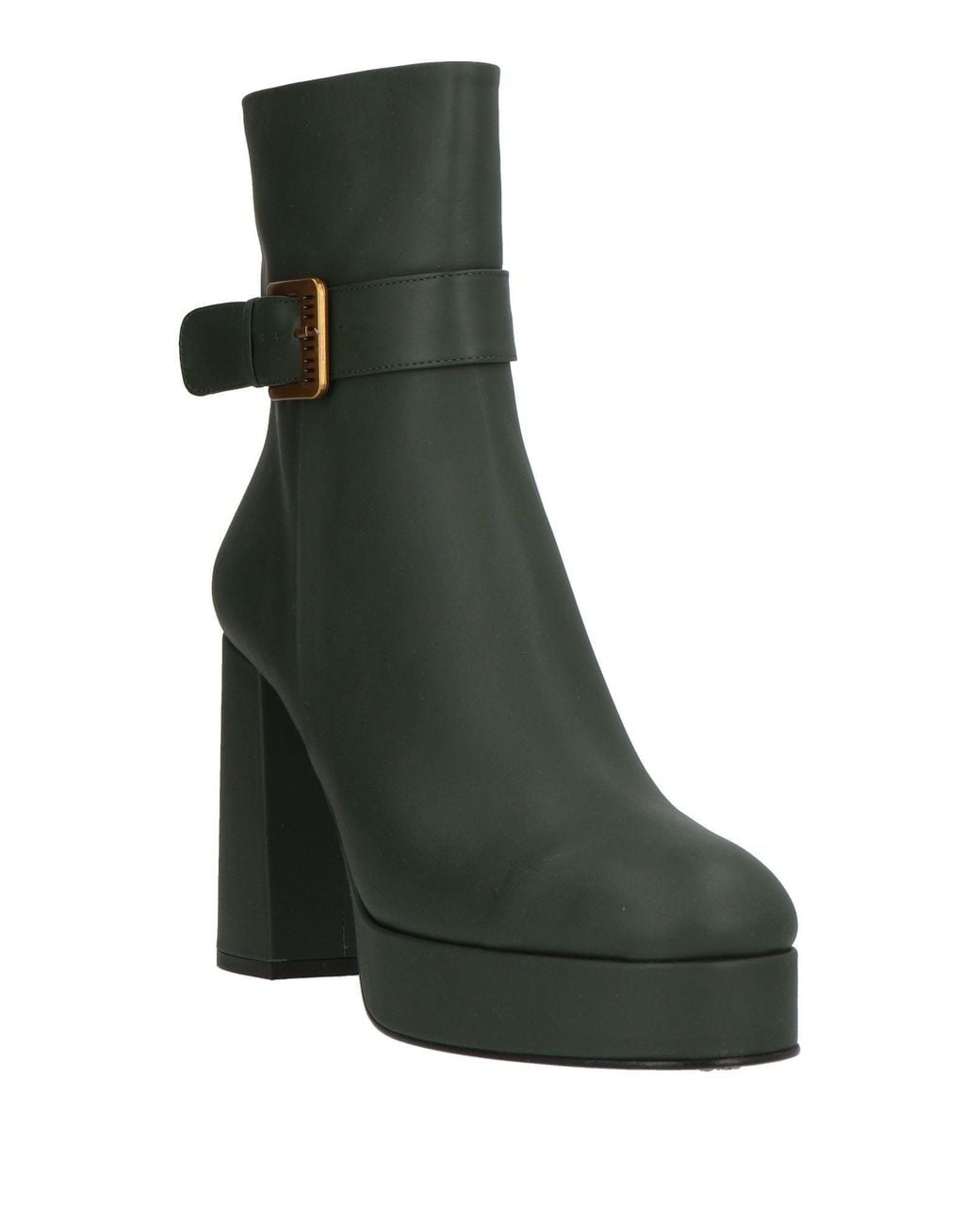 Bruno Premi Green Ankle Boots