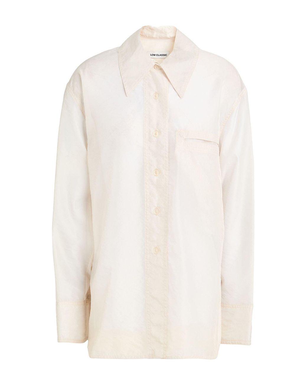 Camisa Low Classic de color White