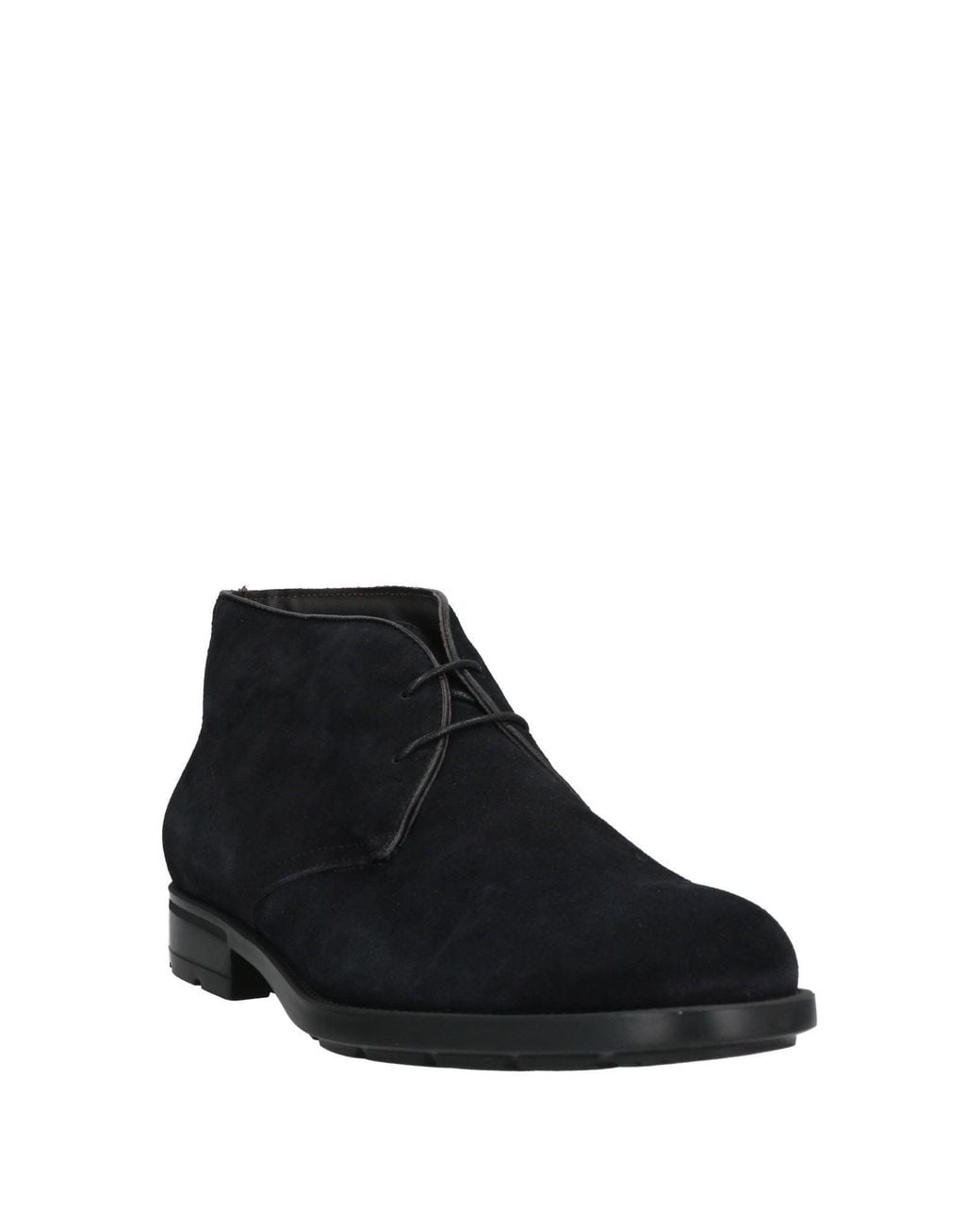 Marco Ferretti Black Ankle Boots Leather for men