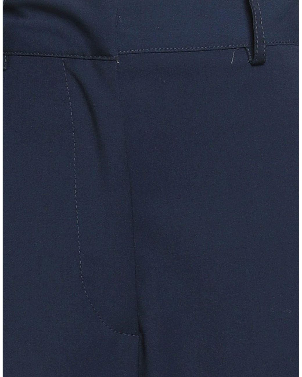 MARSĒM Blue Pants Polyester, Viscose, Elastane