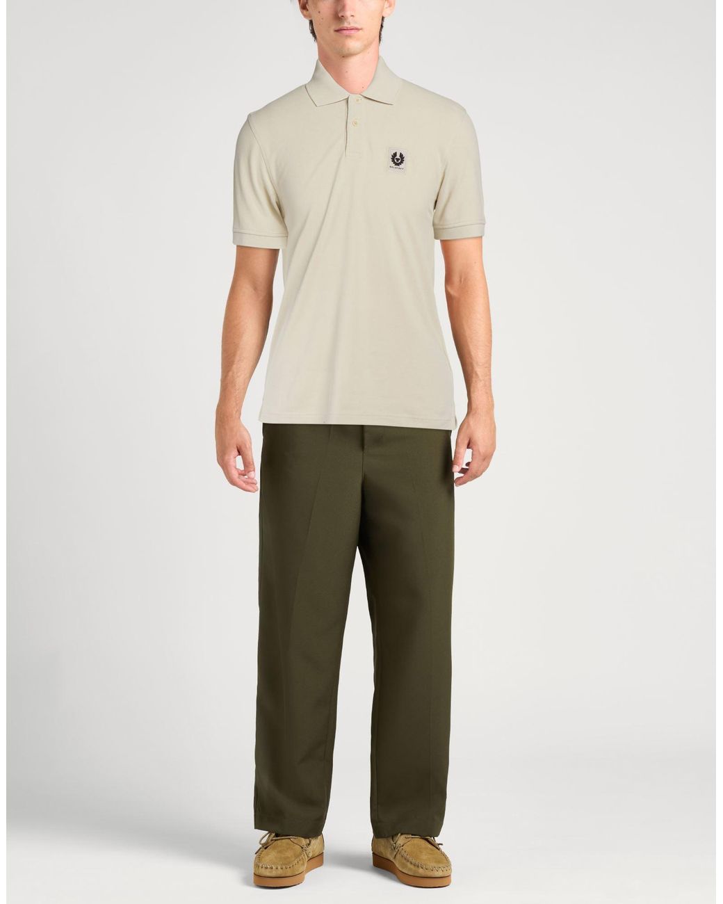 Belstaff Natural Polo Shirts for men