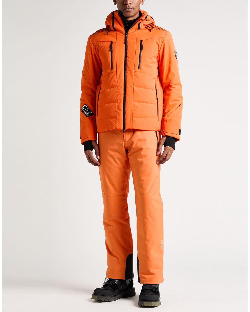 EA7 Orange Snow Wear for men