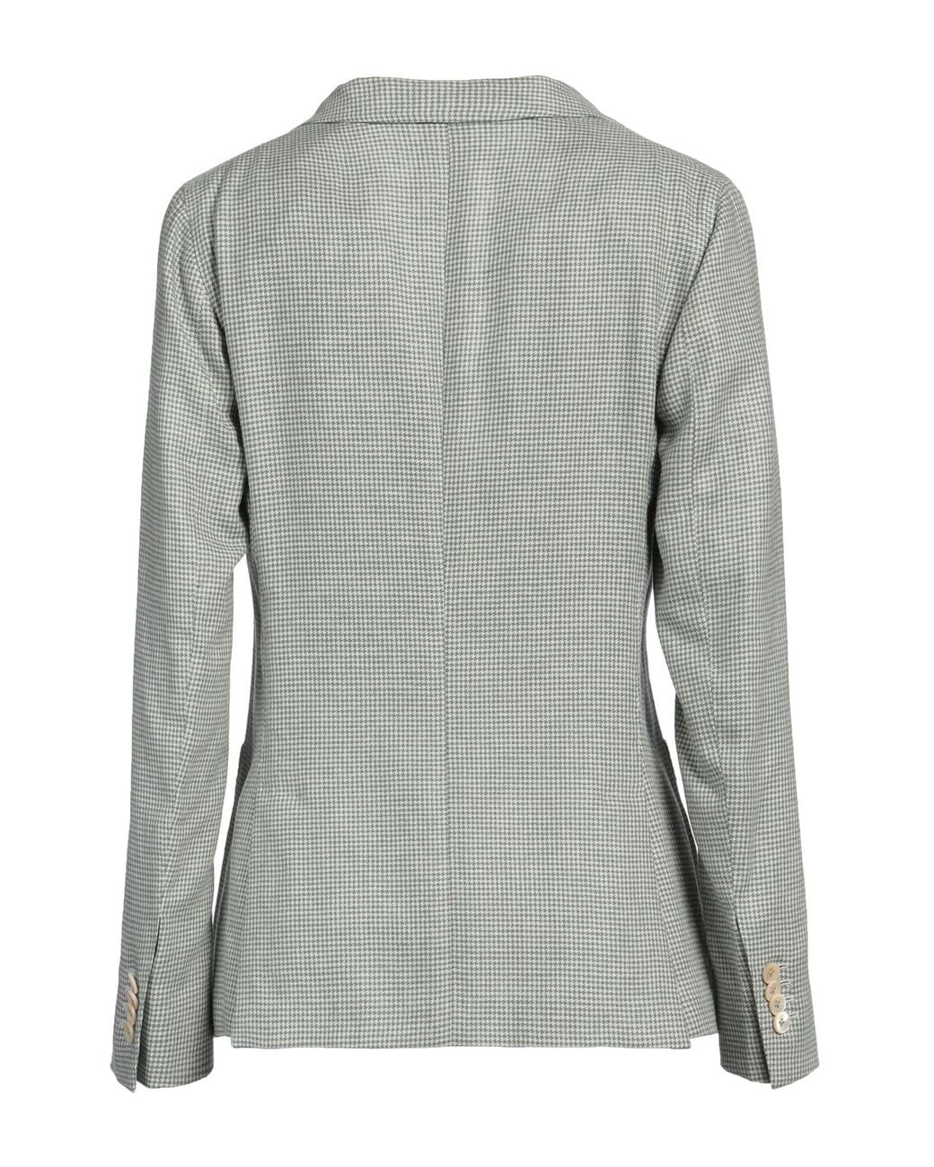 Boglioli Gray Blazer Lyocell, Linen