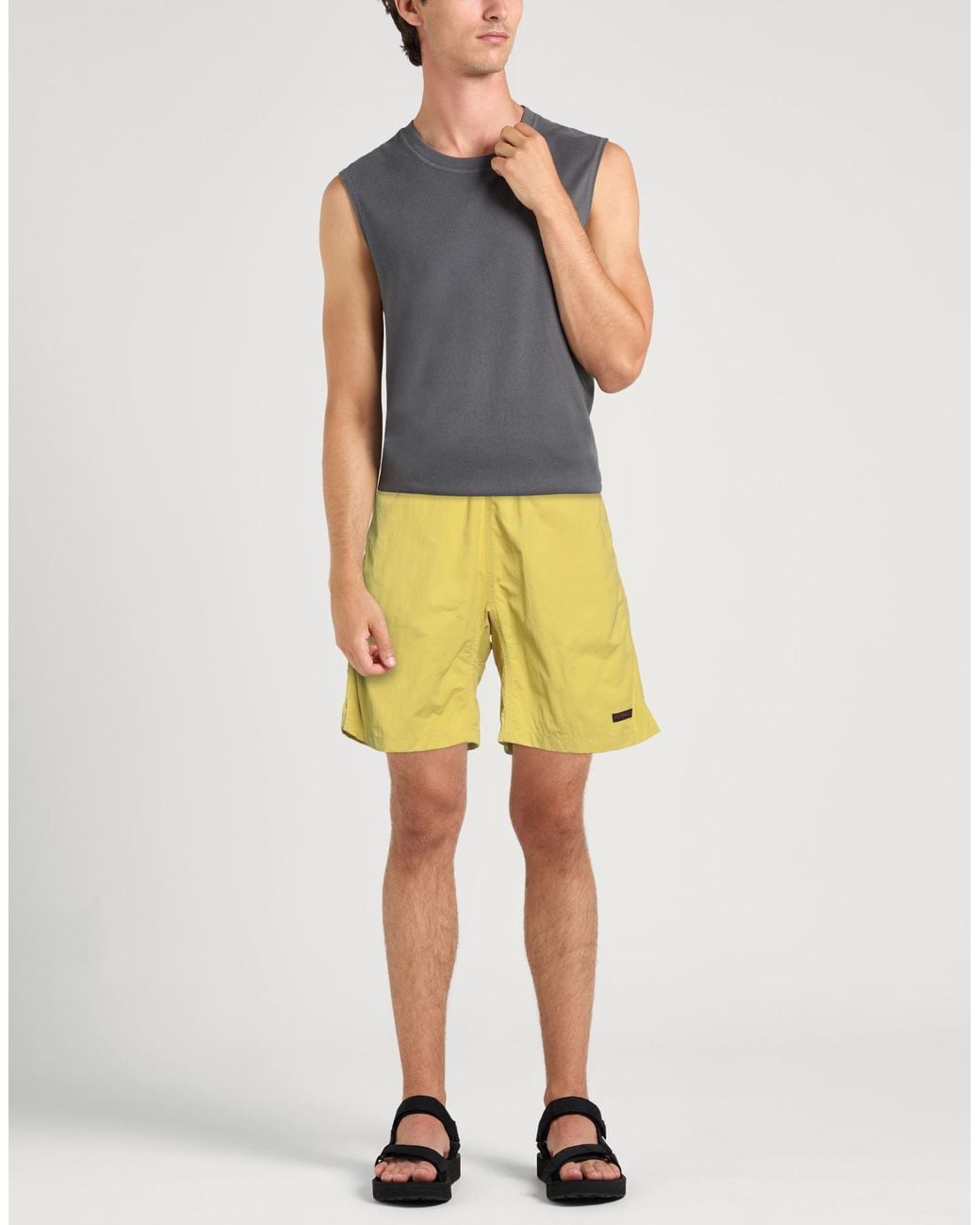 Gramicci Yellow Shorts & Bermuda Shorts for men