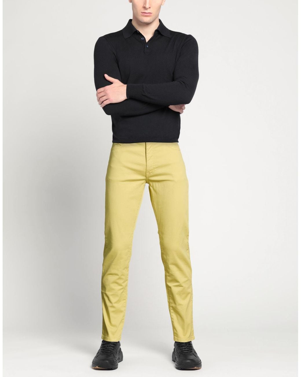 Teleria Zed Yellow Trouser for men