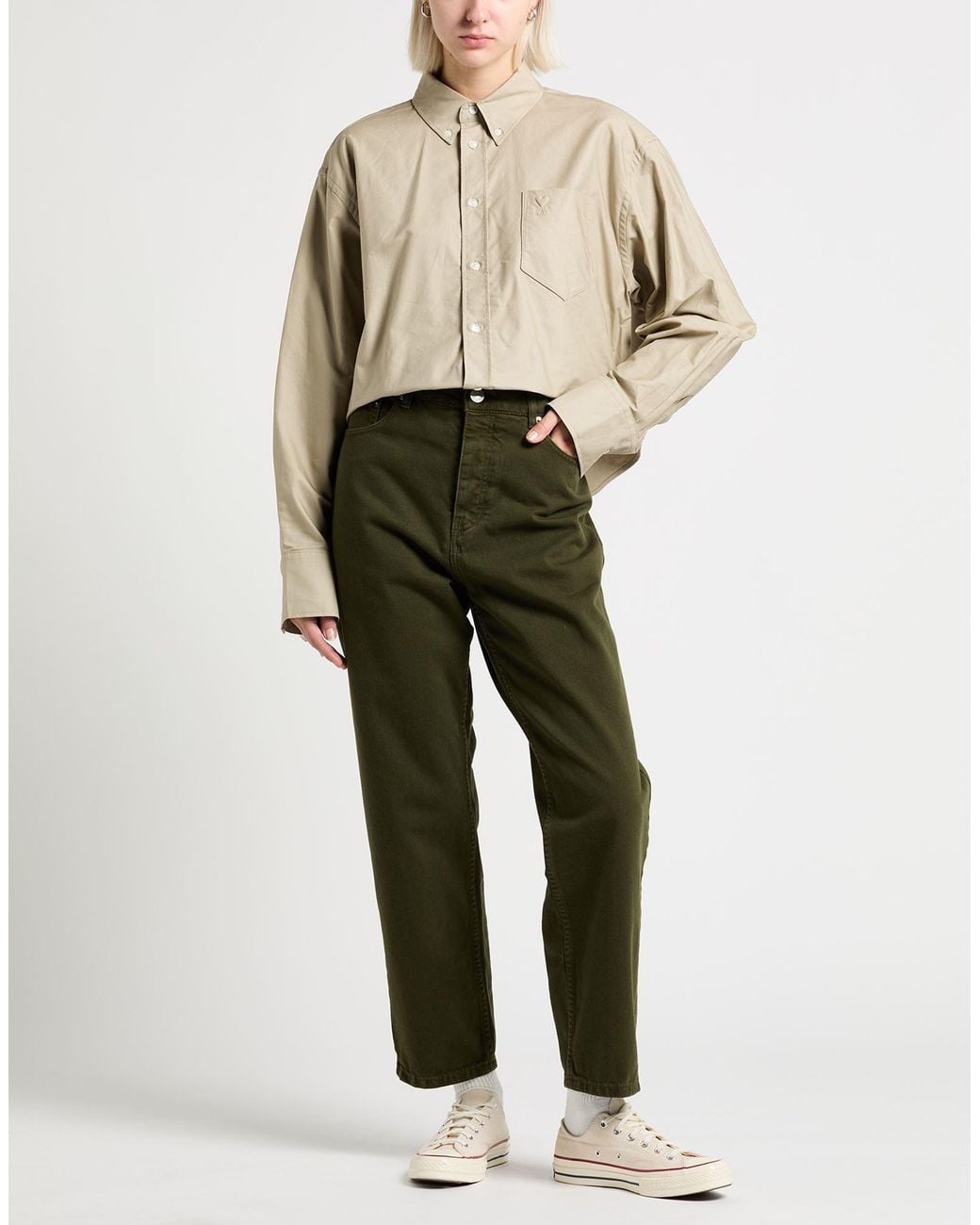 AMI Natural Shirt Cotton