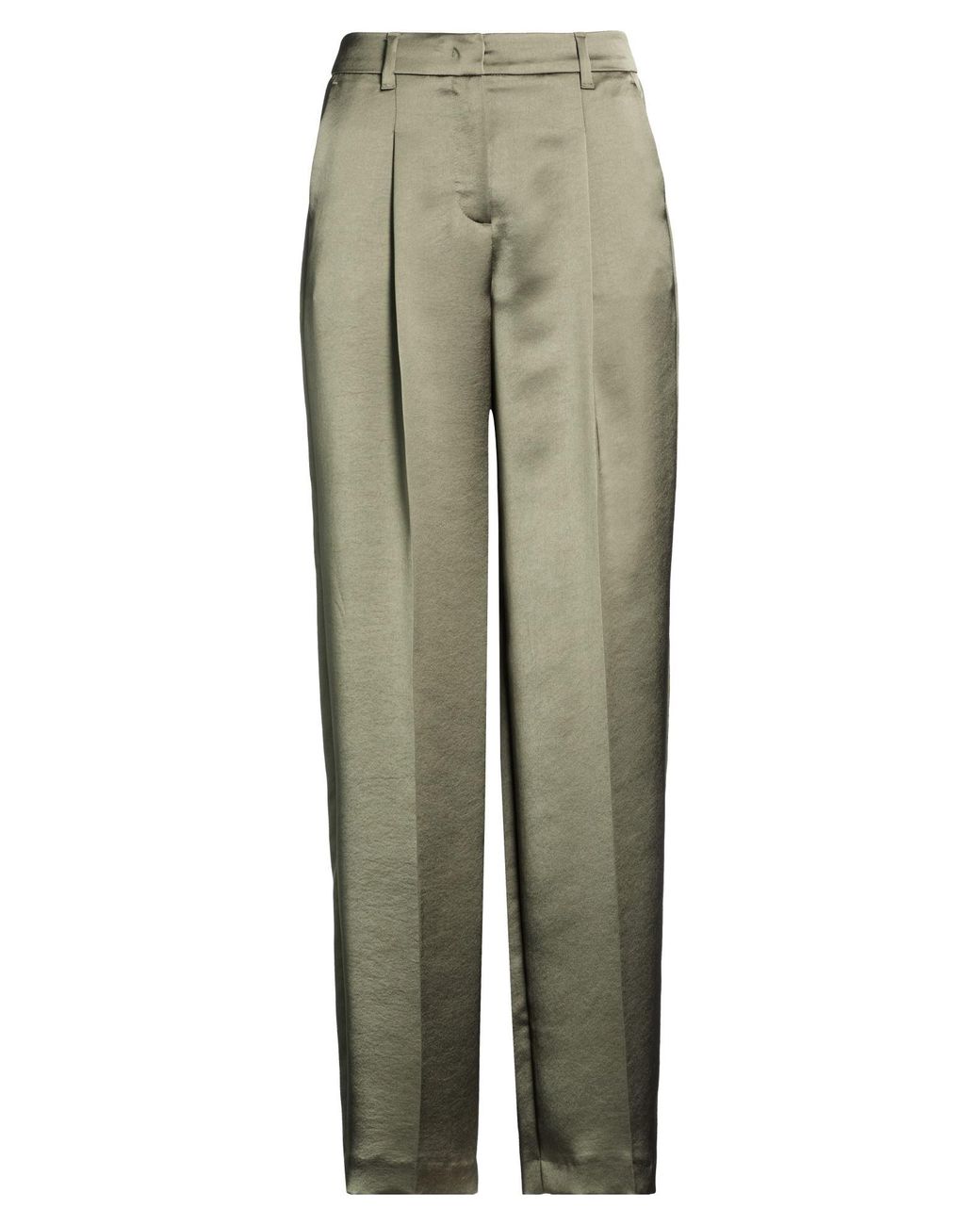 Luisa Cerano Green Pants Polyester
