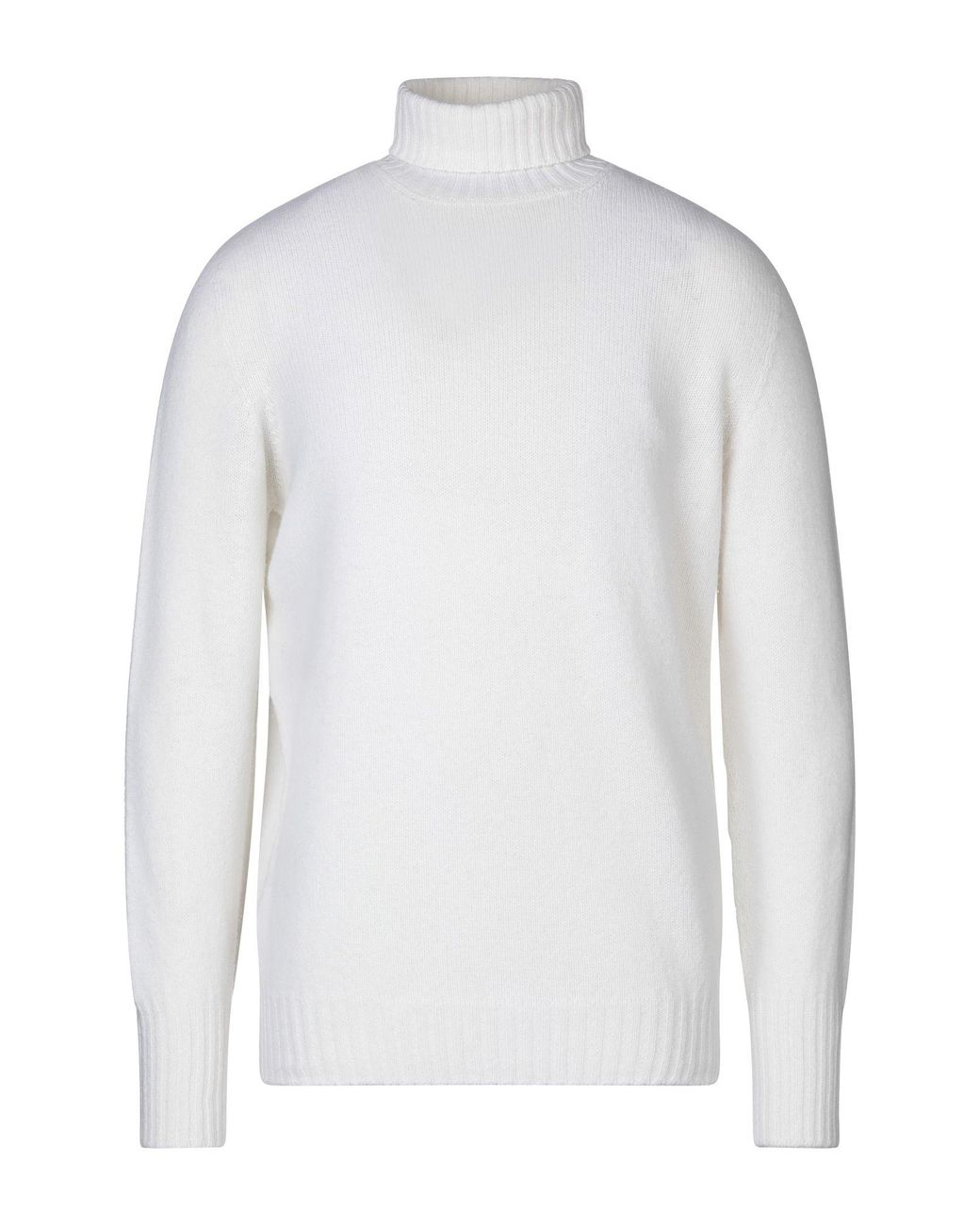 Drumohr White Turtleneck for men