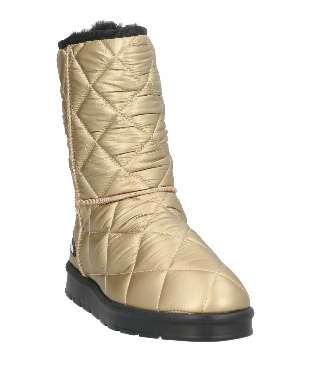 Love Moschino Natural Ankle Boots