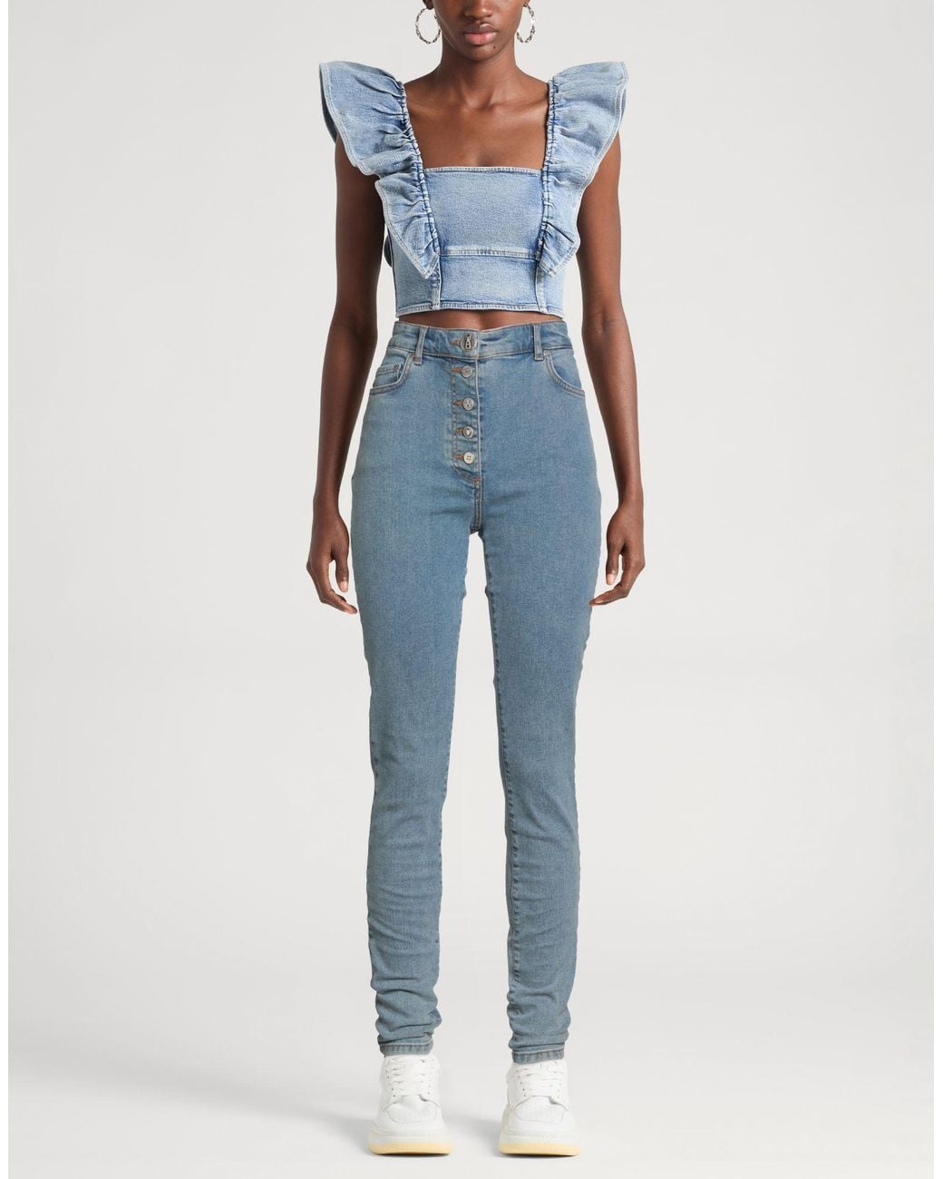 Moschino Blue Jeans Cotton, Elastane