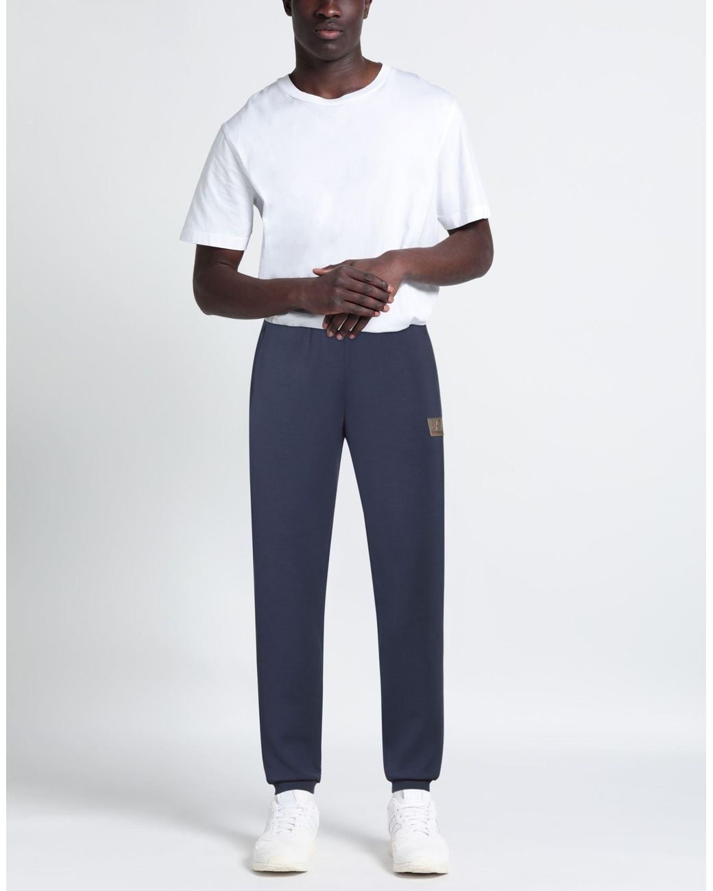 EA7 Blue Trouser for men