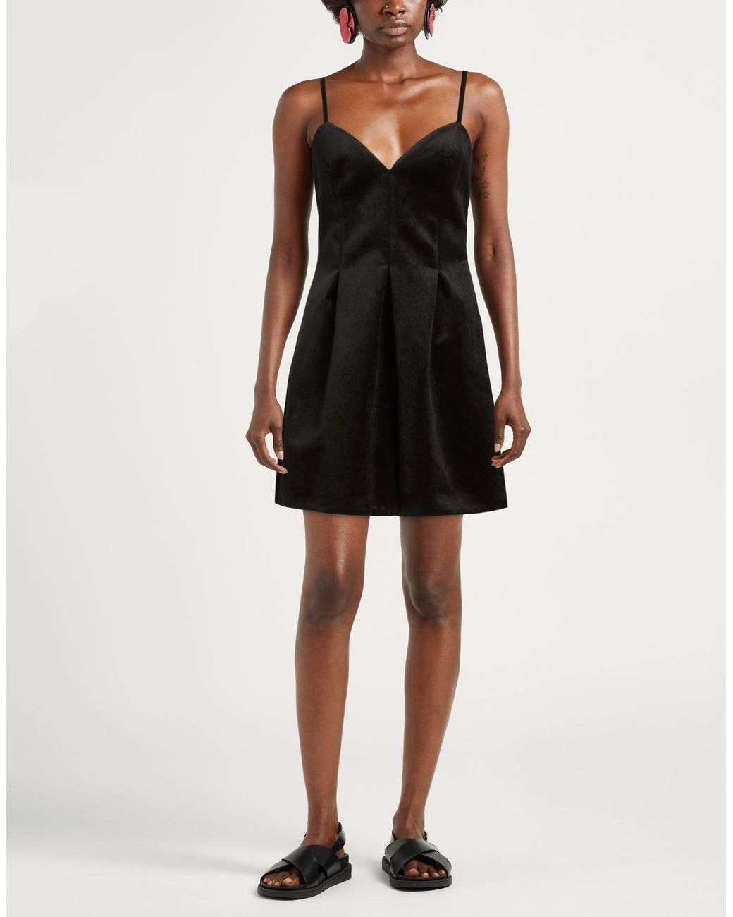 ViCOLO Black Mini Dresses
