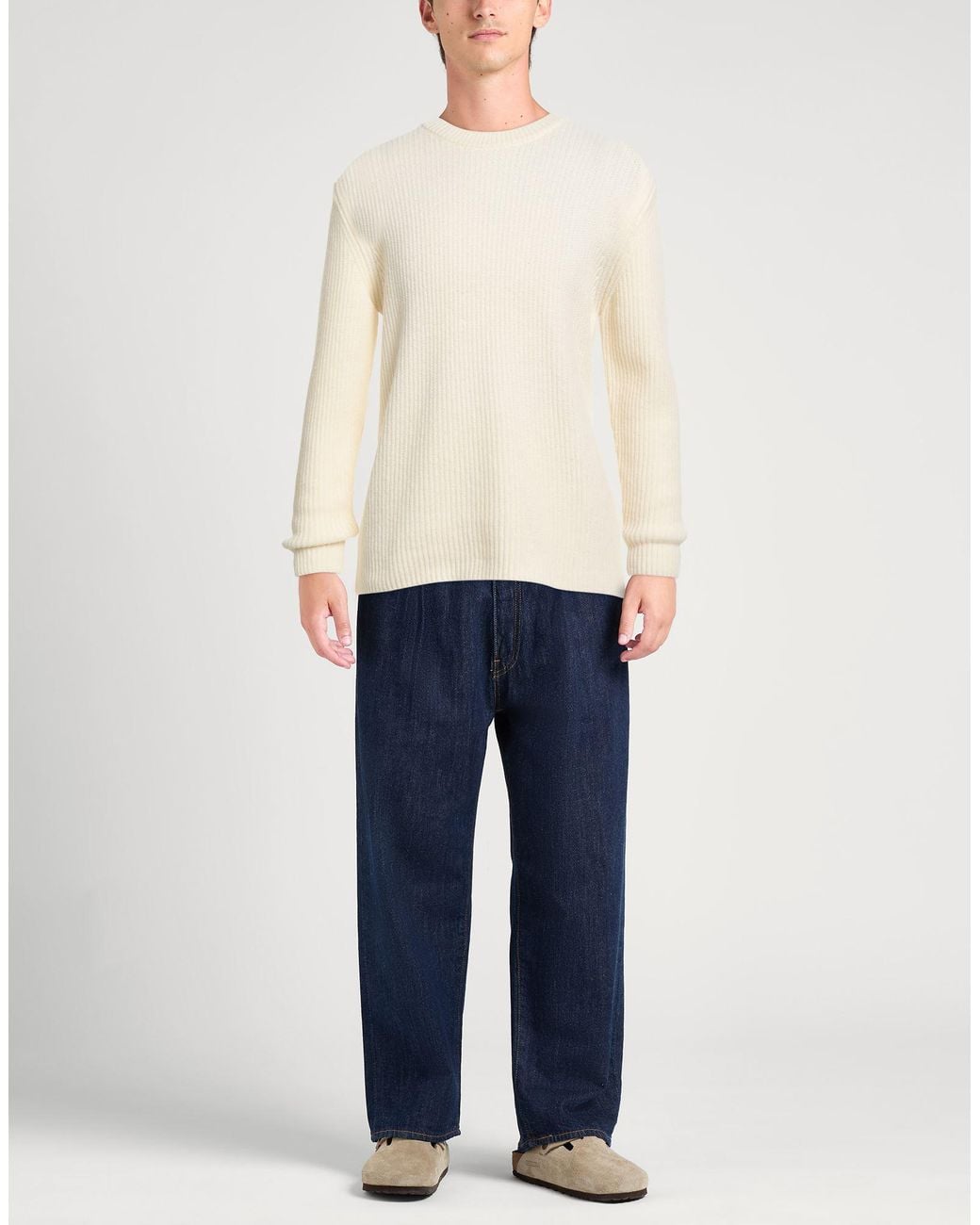 Bellwood White Sweaters for men