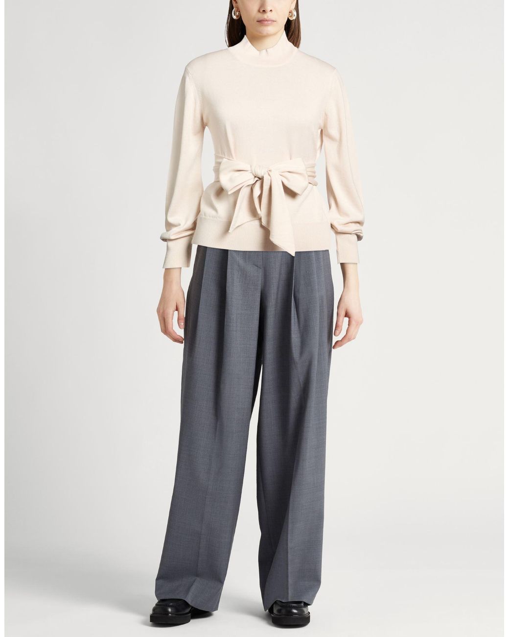 Anna Molinari Natural Turtleneck