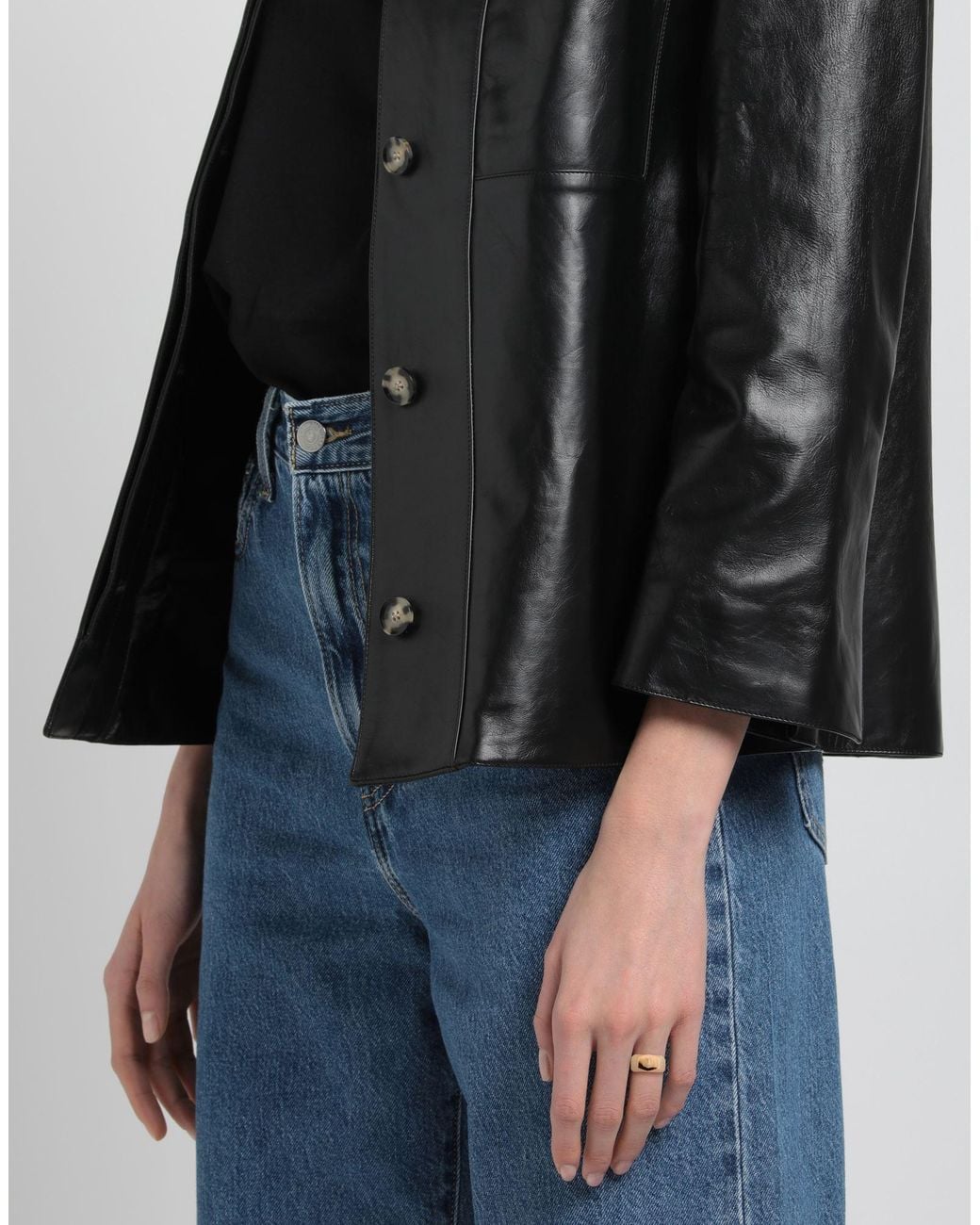 Versace Metallic Ring