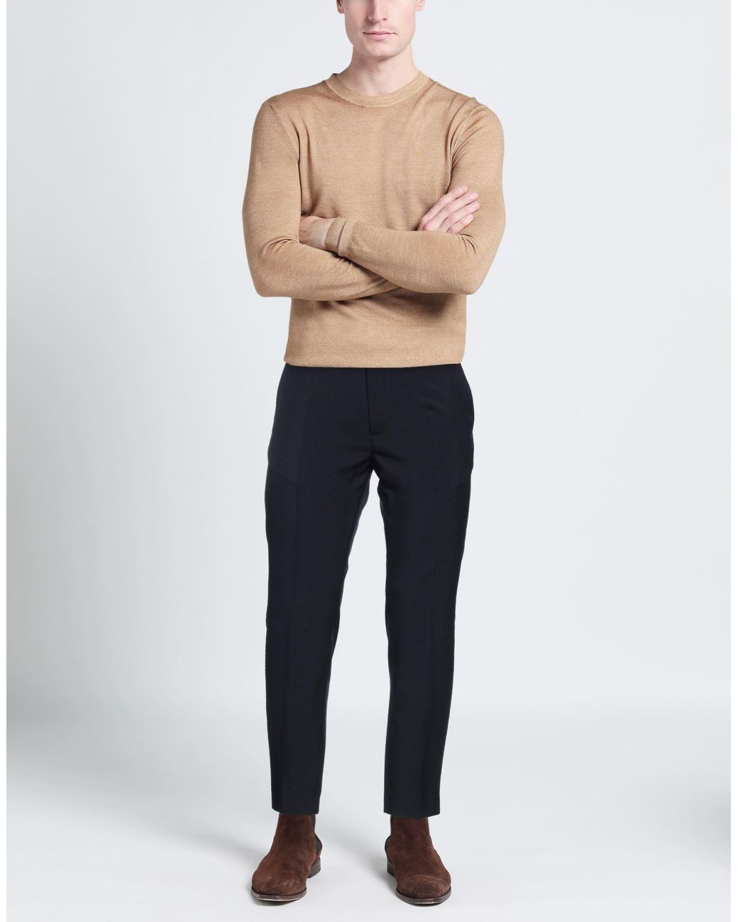 Daniele Alessandrini Blue Trouser for men