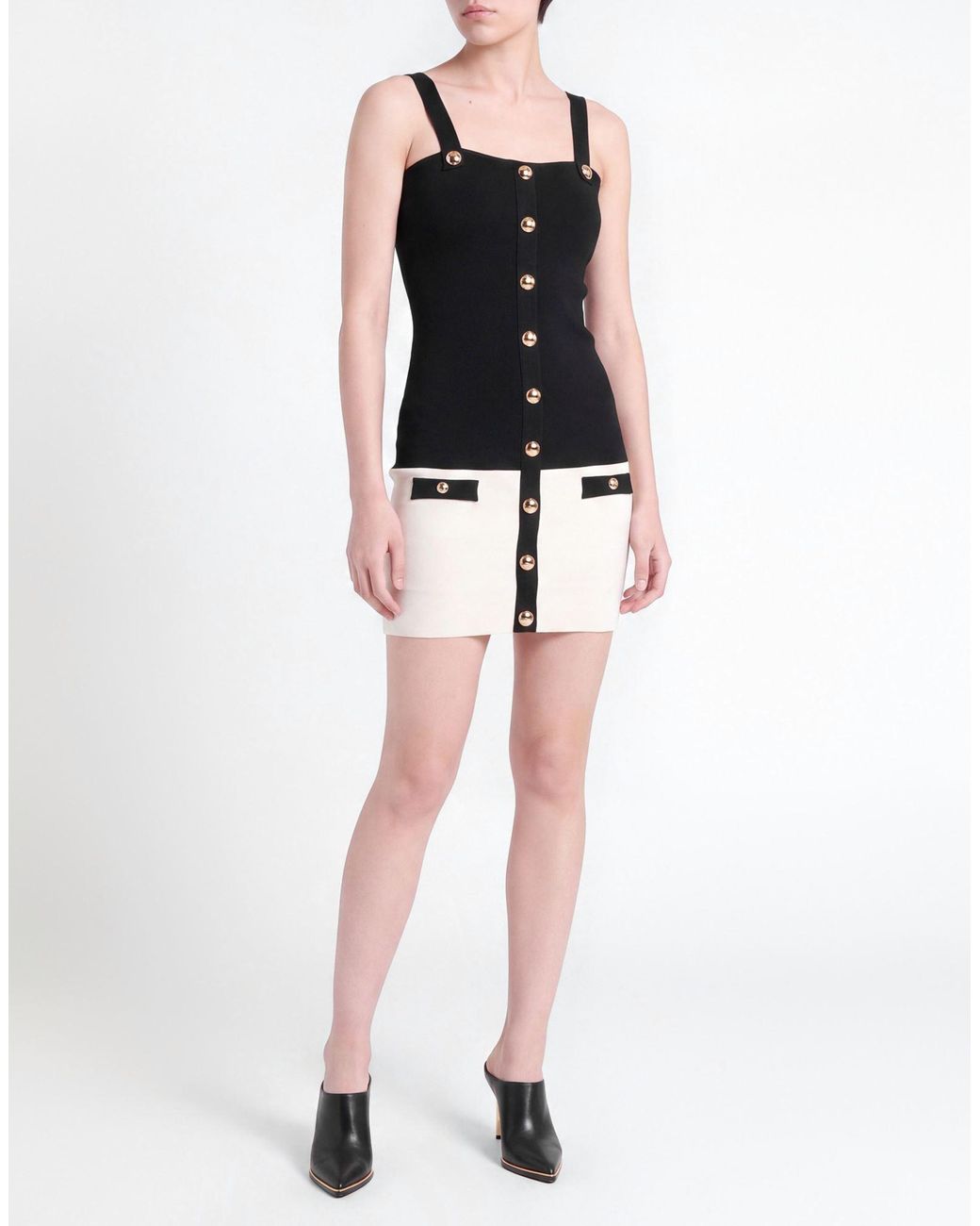 No Secrets Black Mini Dress