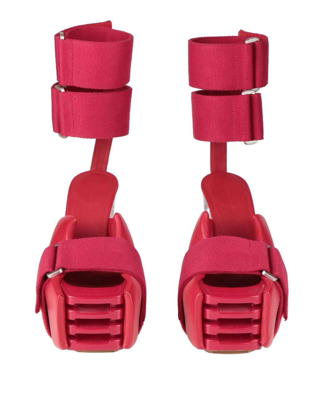 Rick Owens Red Sandals