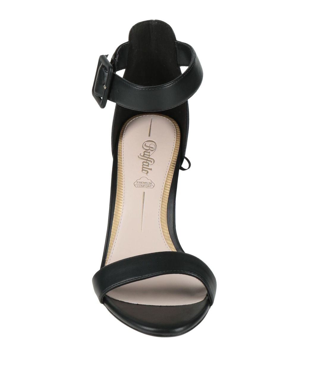 Buffalo Black Sandals