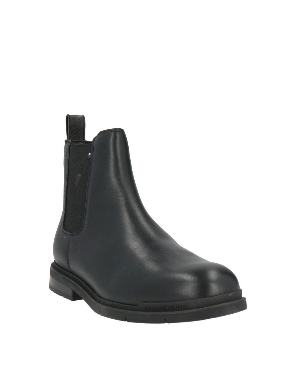 Tommy Hilfiger Black Ankle Boots for men