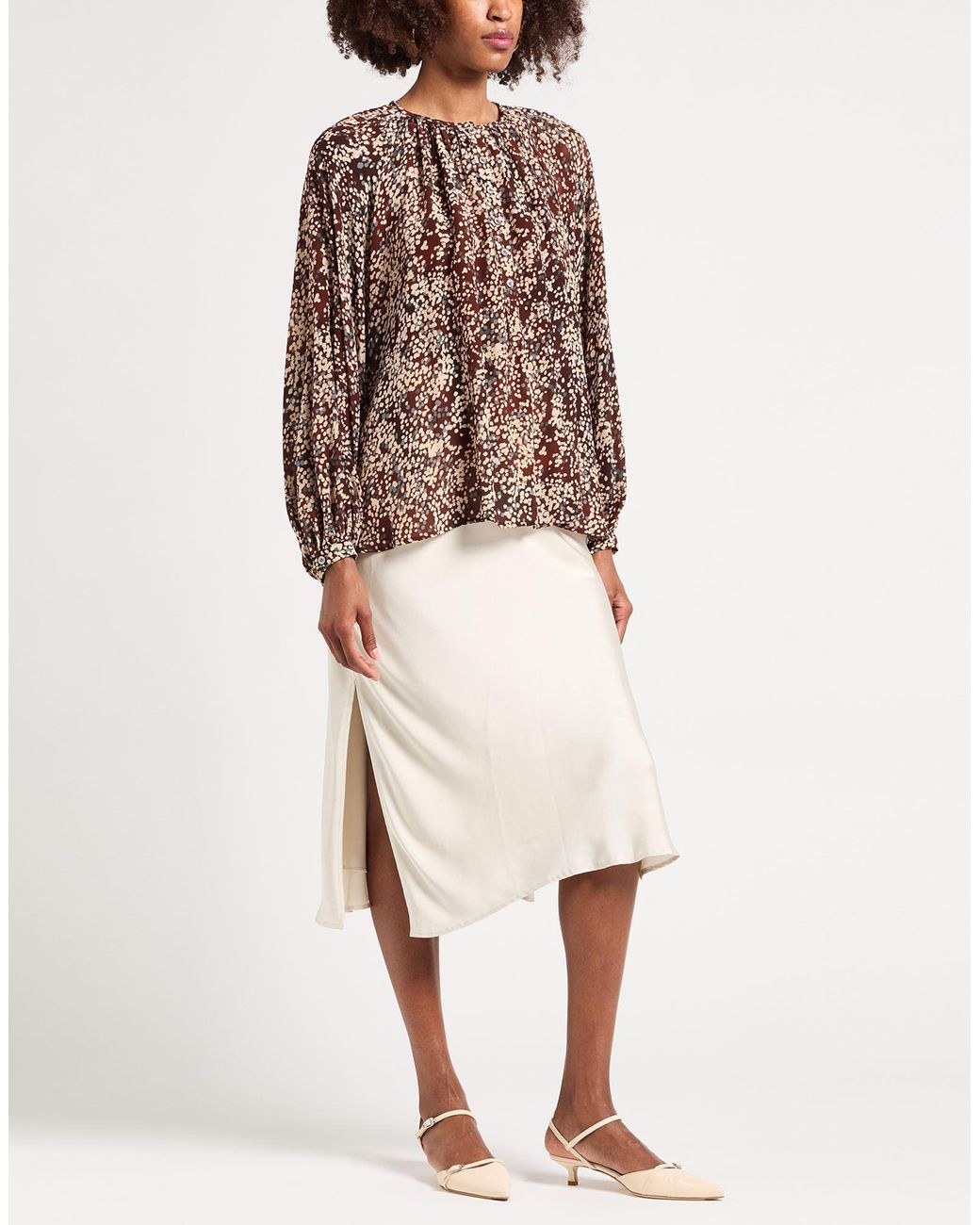 Ottod'Ame Brown Top Viscose