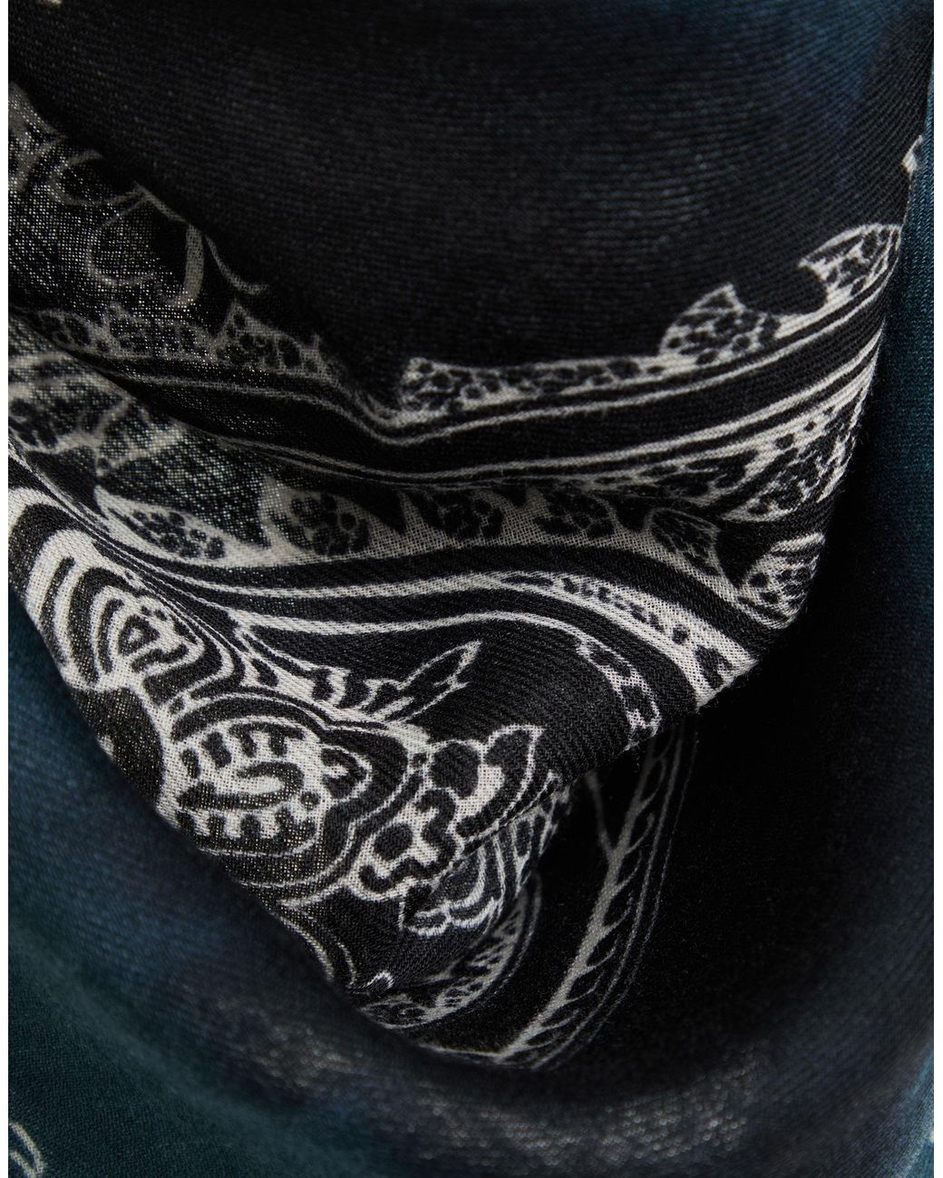 Acne Blue Scarf Wool