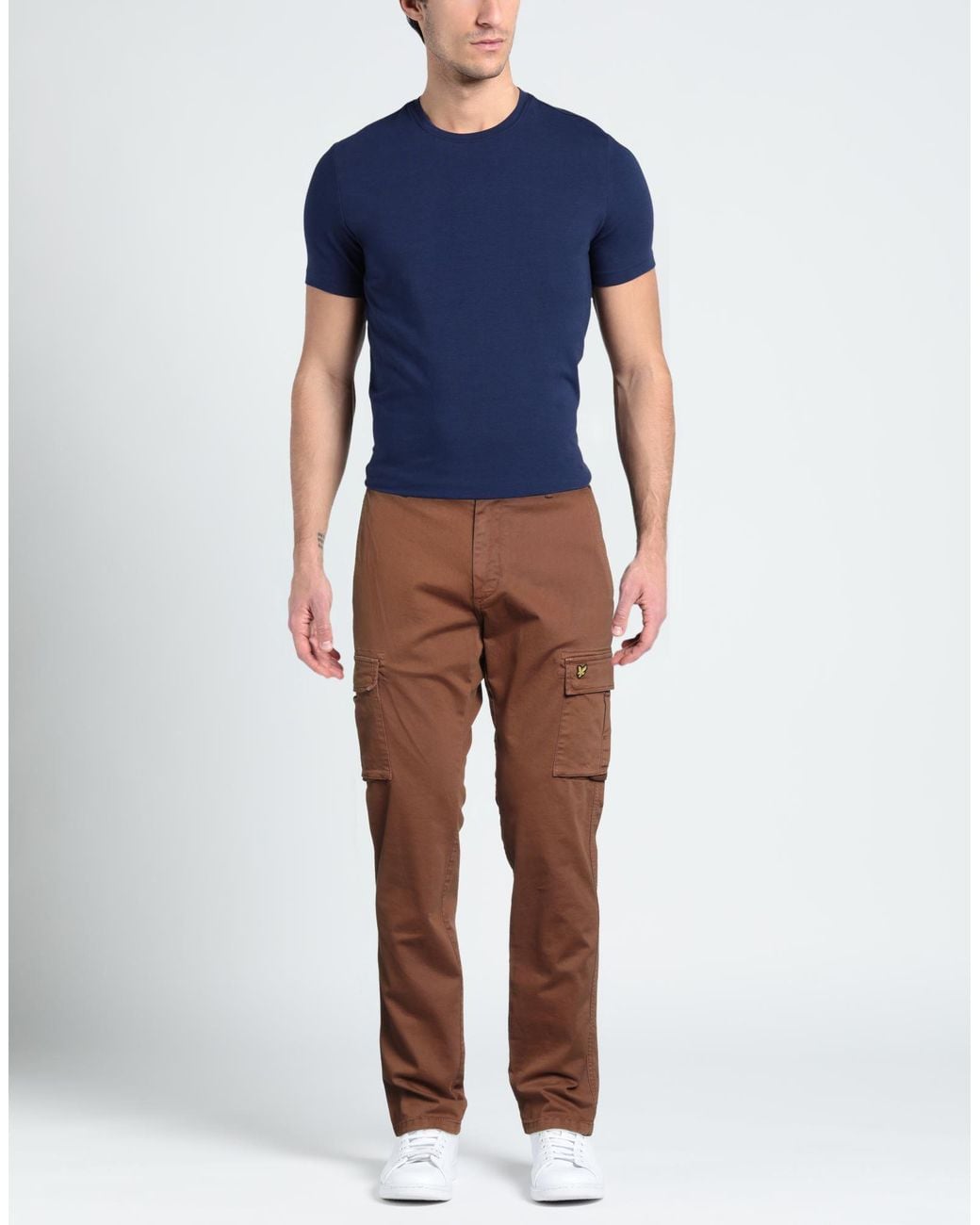 Lyle & Scott Brown Trouser for men