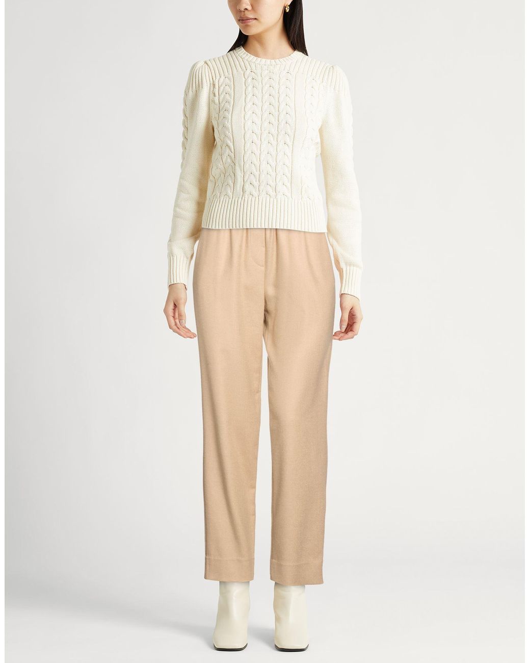 Antonelli Natural Pants Wool, Polyester, Viscose, Elastane