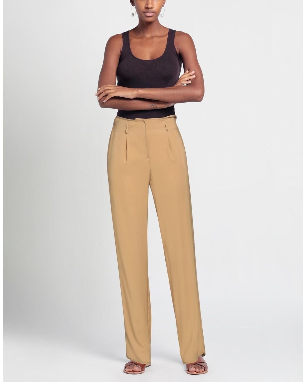 Anna Molinari Natural Pants