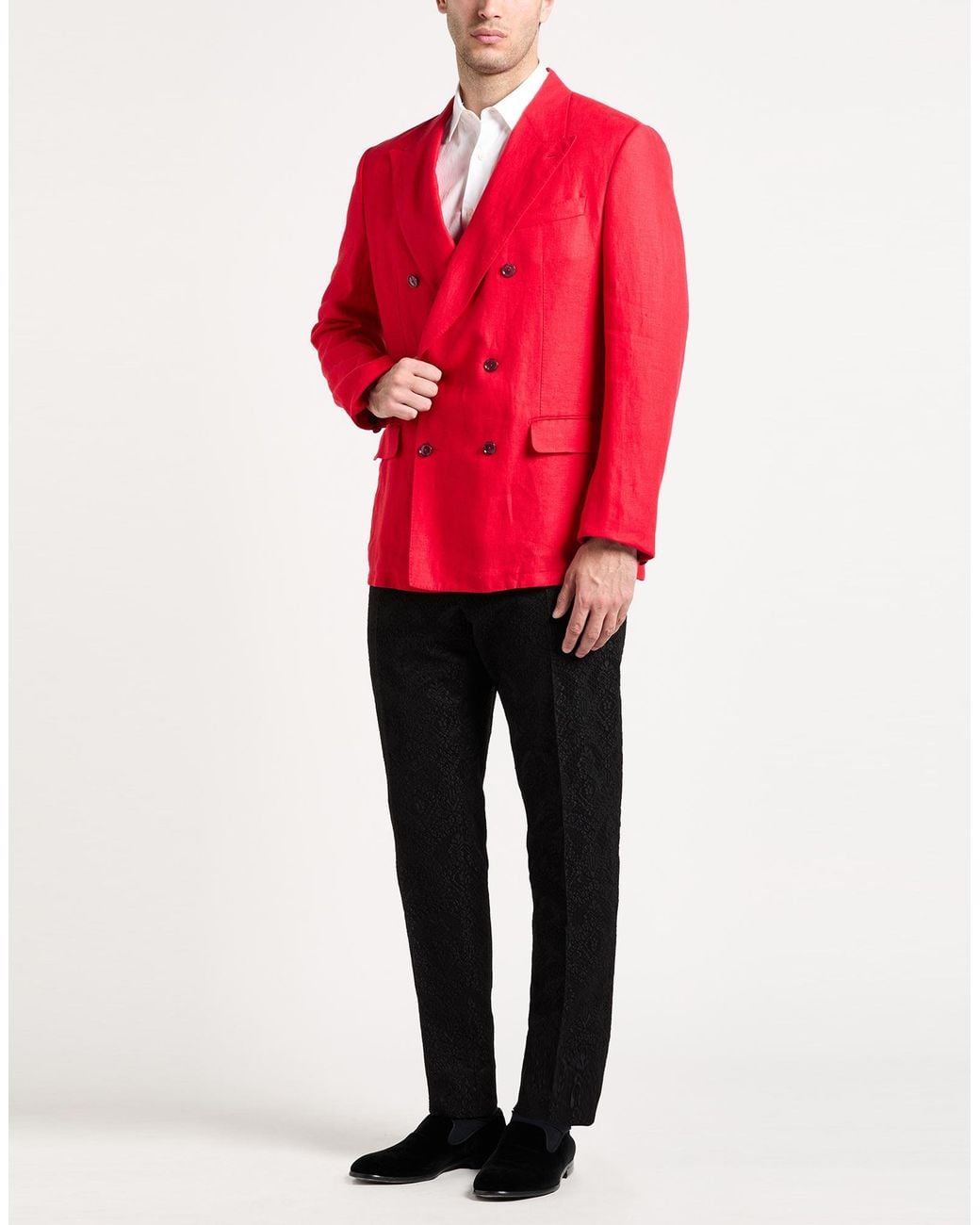 Dolce & Gabbana Red Blazer for men