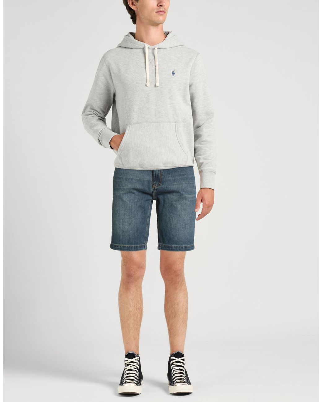 Guess Blue Denim Shorts for men