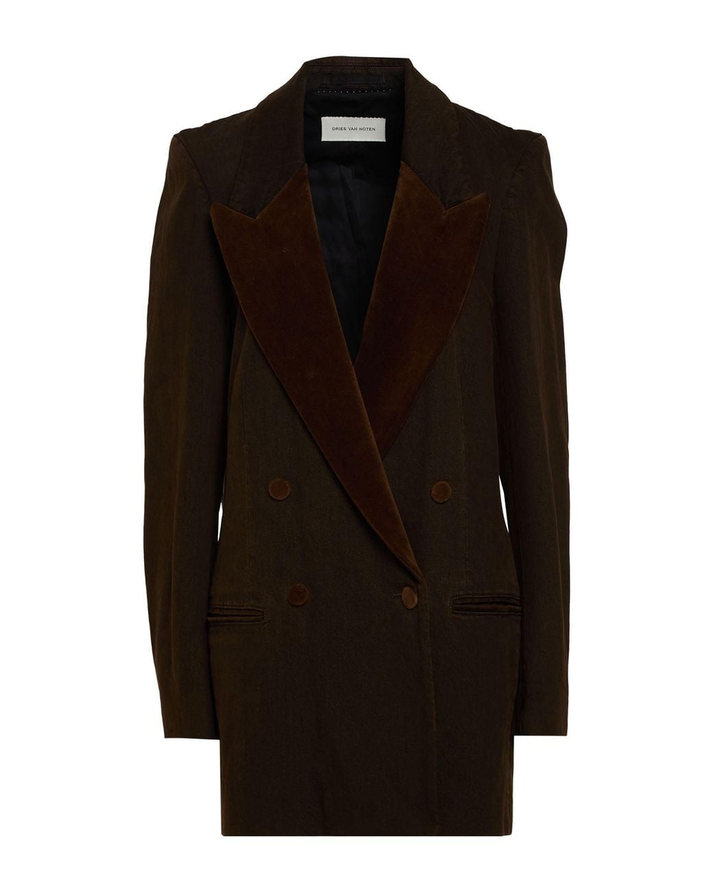 Dries Van Noten Black Blazer Cotton