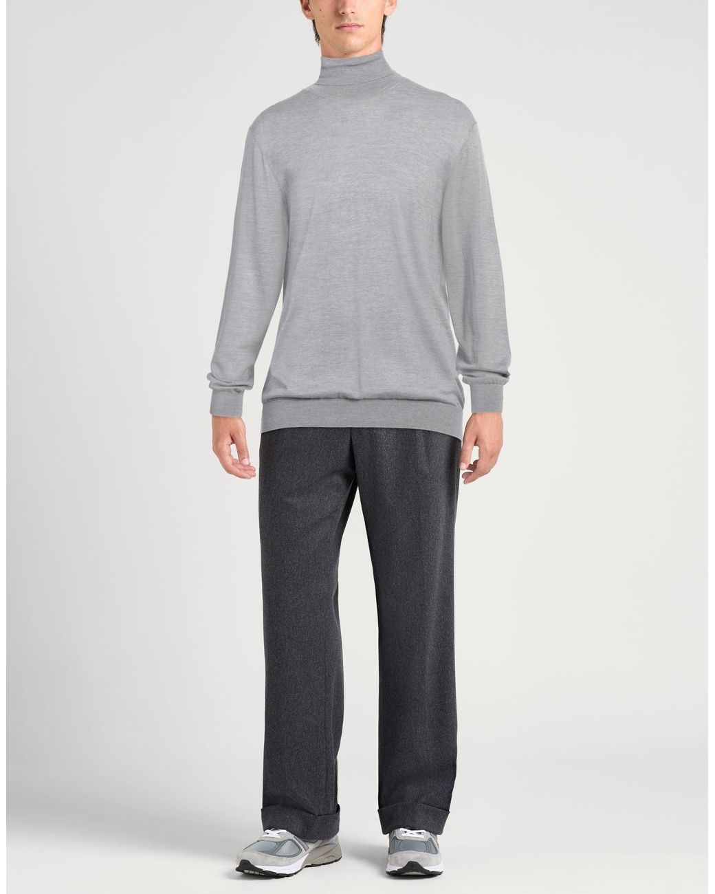 L.b.m. 1911 Gray Turtleneck for men