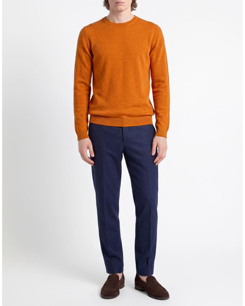Roberto Collina Orange Jumper for men