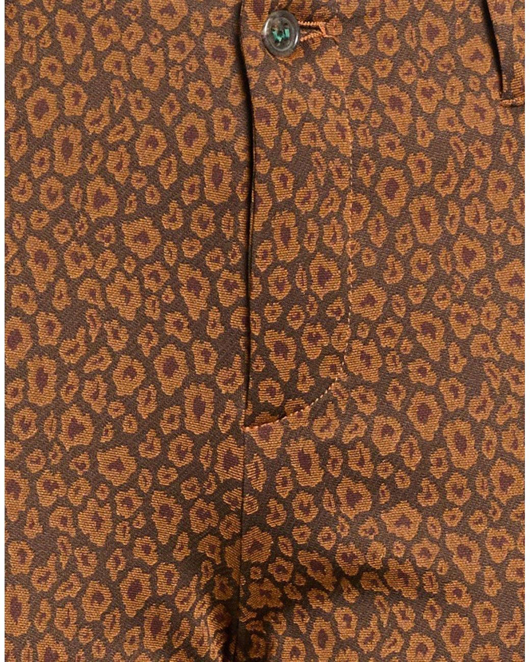 Berwich Brown Pants Polyamide, Elastane