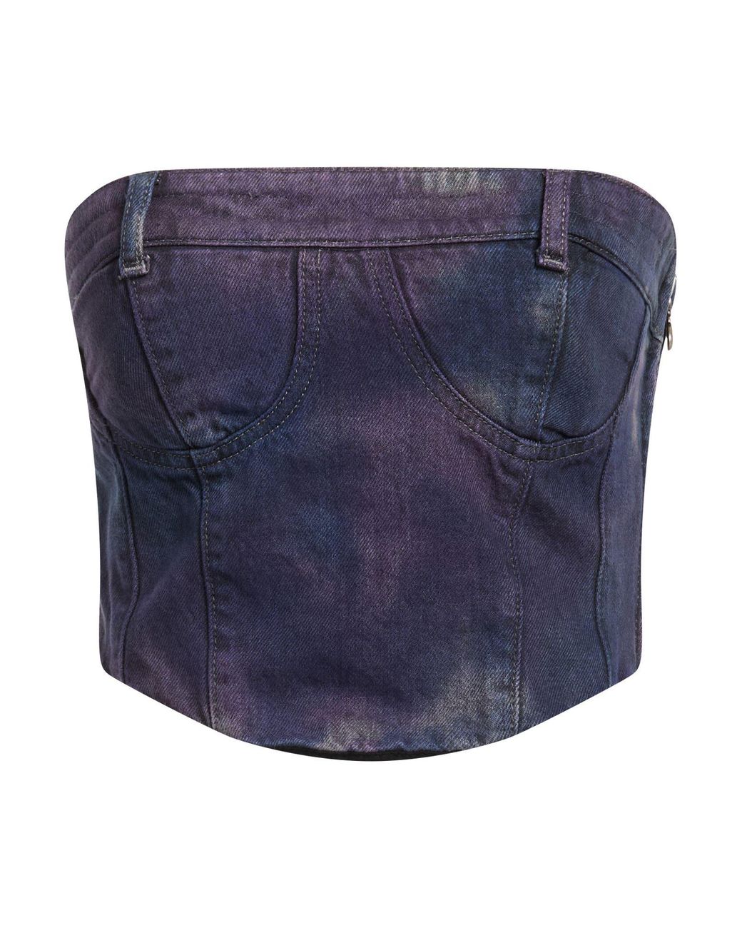 Patrizia Pepe Blue Top Cotton