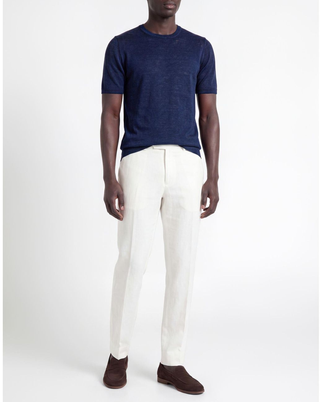 FILIPPO DE LAURENTIIS Blue Jumper for men