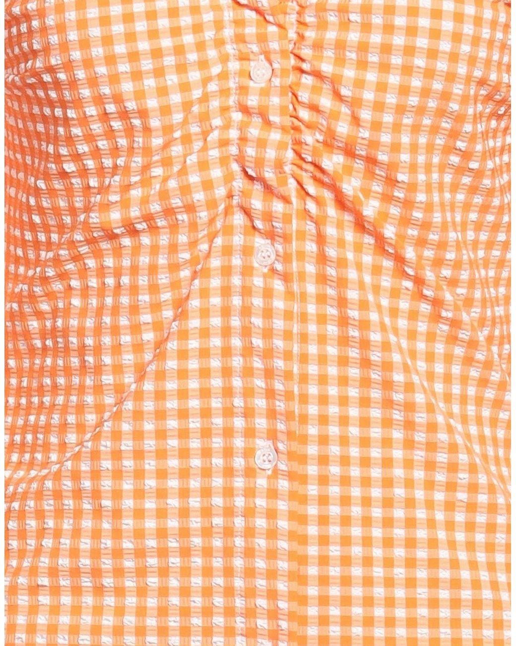 MSGM Orange Shirt